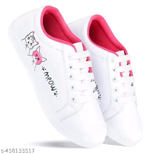 SOLECAP Multicolour Touch Casual Shoes for Women & Girls – Stylish Printed Lace-Up Sneakers, Lightweight EVA Comfort (Sizes IND-4 to IND-8)