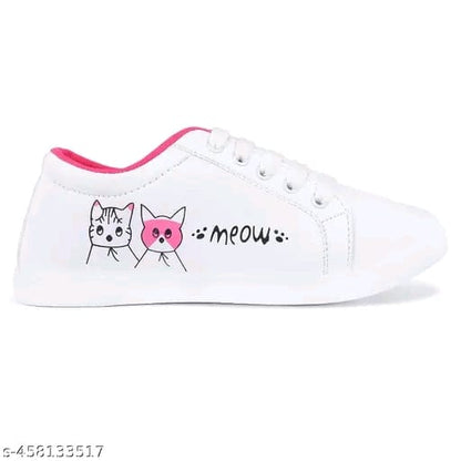 SOLECAP Multicolour Touch Casual Shoes for Women & Girls – Stylish Printed Lace-Up Sneakers, Lightweight EVA Comfort (Sizes IND-4 to IND-8)